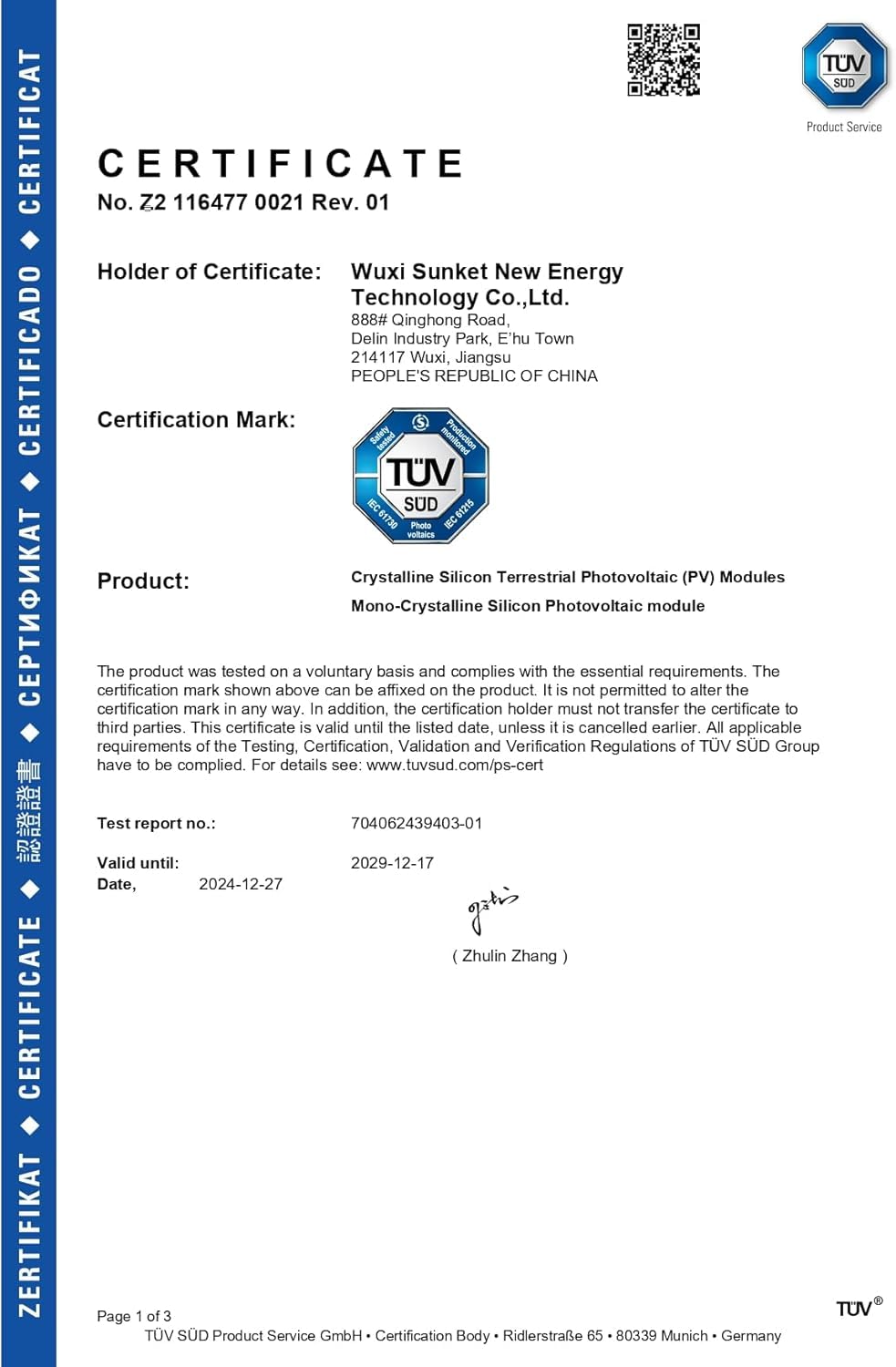 Balkonkraftwerk mit Speicher 2000W+400W – 4× 500W bifazial, Elecway 800W Wechselrichter + S3-20 2,01 kWh