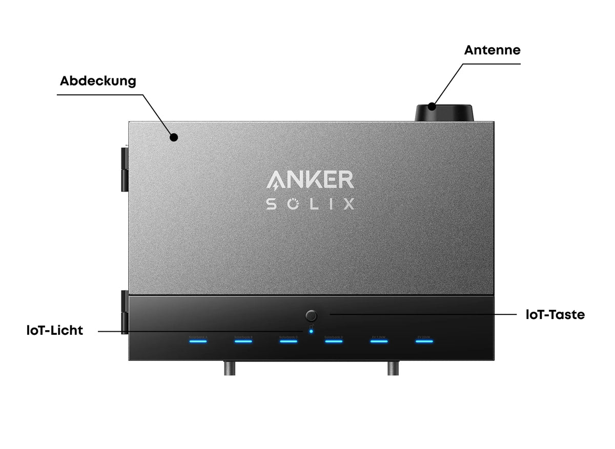 Anker SOLIX Solarbank 4 E5000 Pro - Smart Meter Gen 2 - Solarbank Power Dock