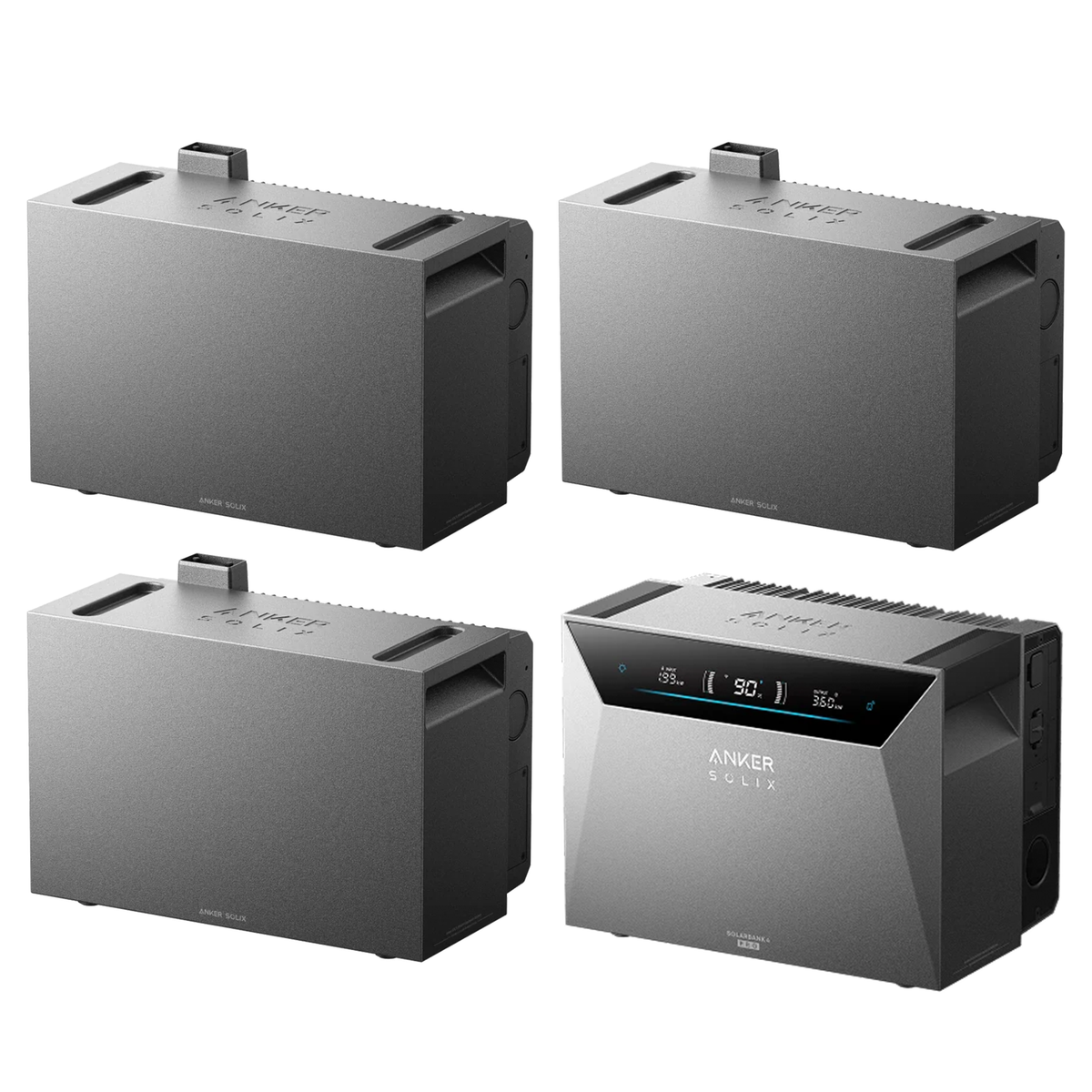 Anker SOLIX Solarbank 4 E5000 Pro - 3x BP5000 Erweiterungsakku