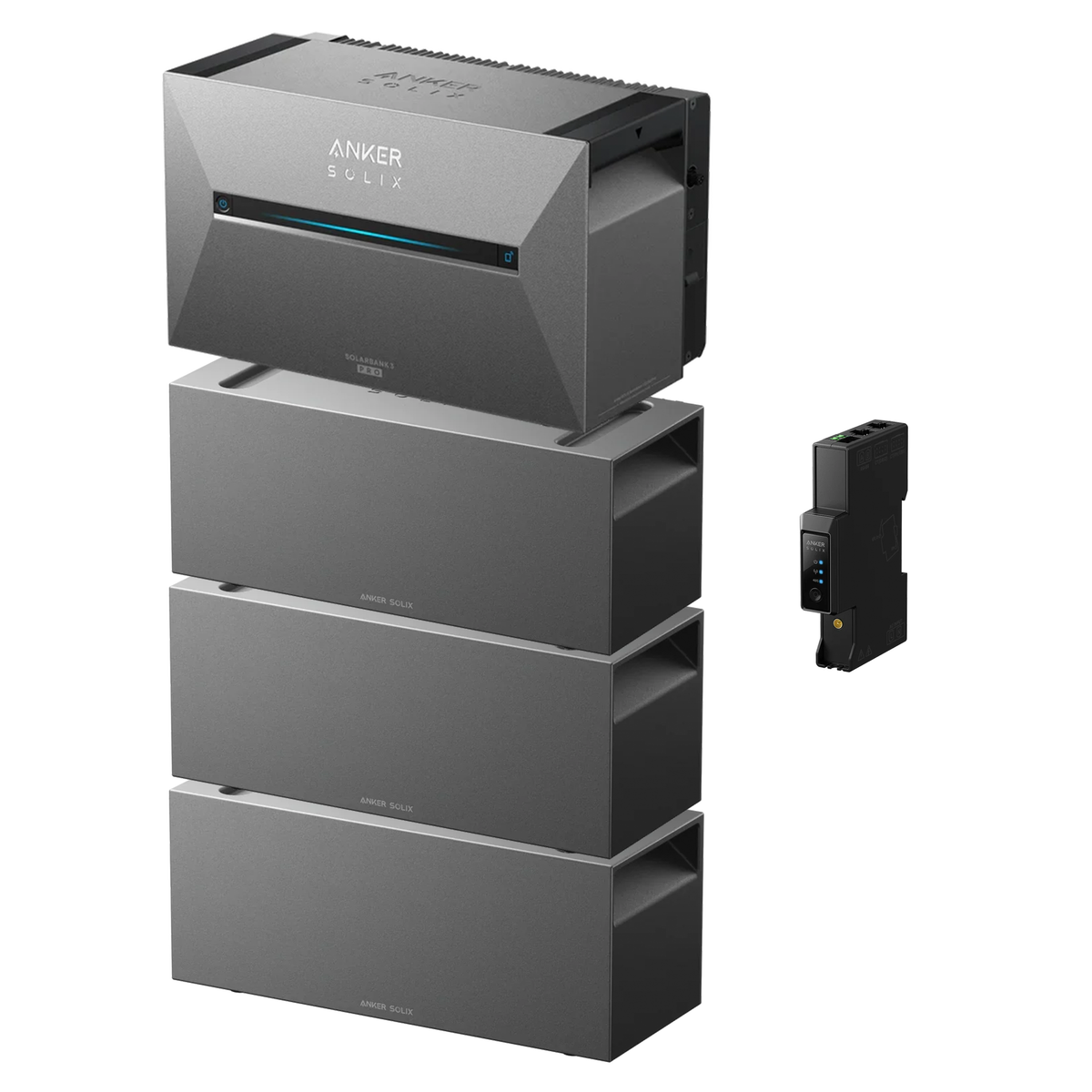 Anker SOLIX Solarbank 3 E2700 Pro + 3 × BP2700 + Smart Meter Gen 2