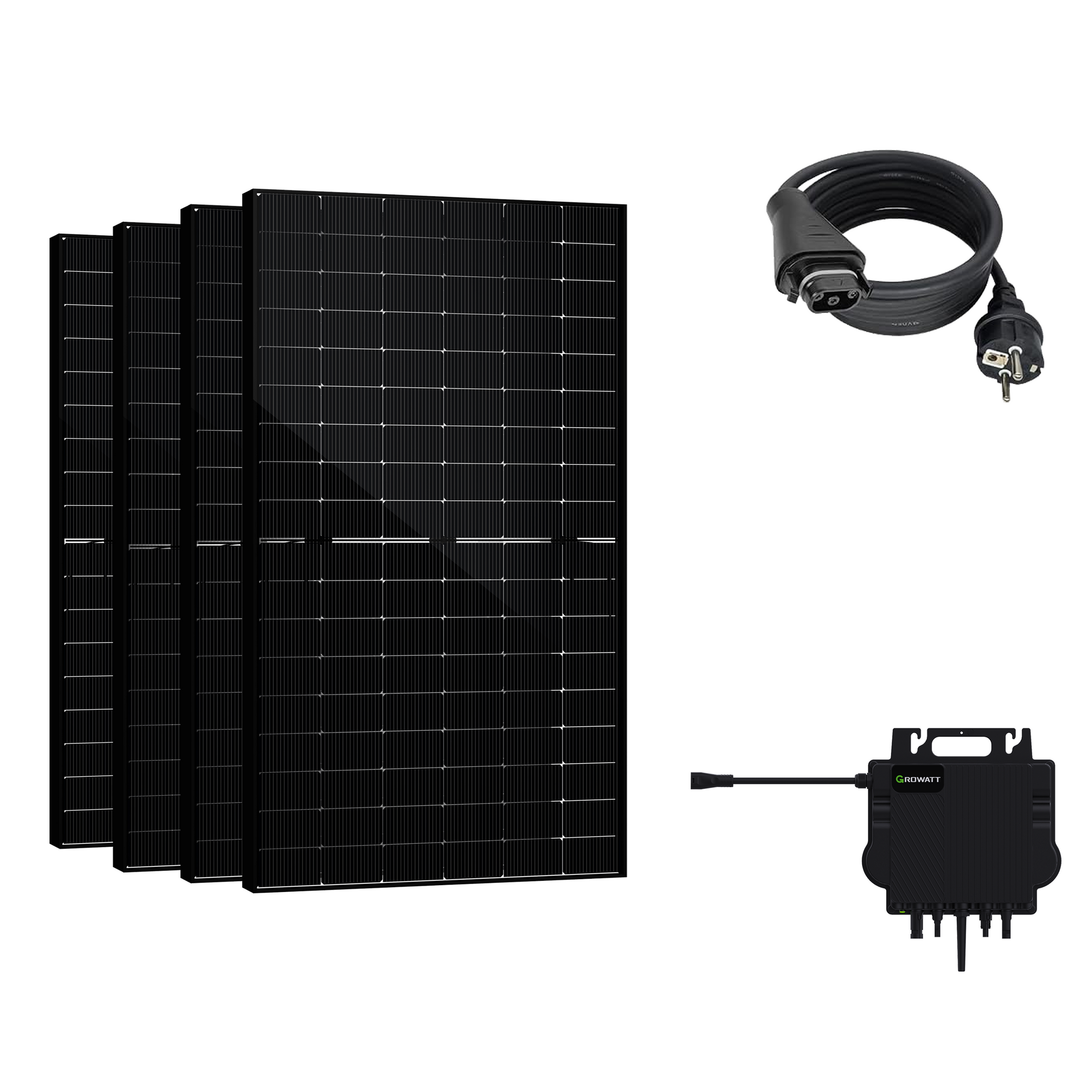 Balkonkraftwerk mit Speicher 2000W - Growatt NOAH 2000 with NEO 800M-X