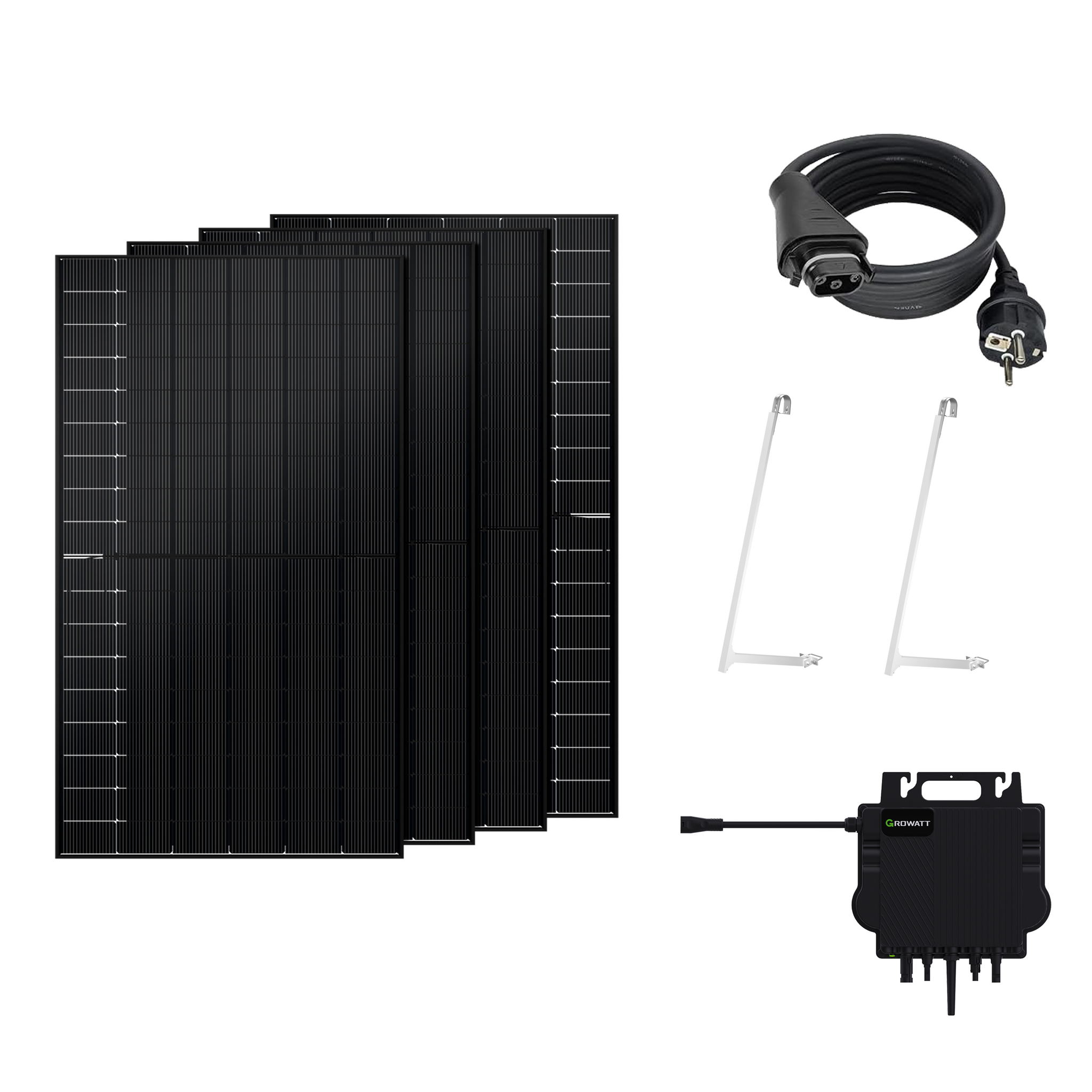 Balkonkraftwerk mit Speicher 2000W - Growatt NOAH 2000 with NEO 800M-X
