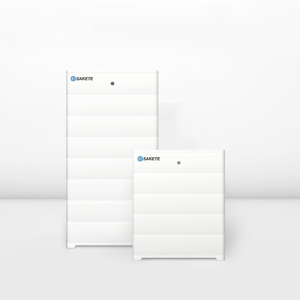 SAKETE Stapelbarer Solarspeicher LFP3000 / HV 57.6V 50Ah Jeder Block WIEDERAUFLADBARE LITHIUM-BATTERIE