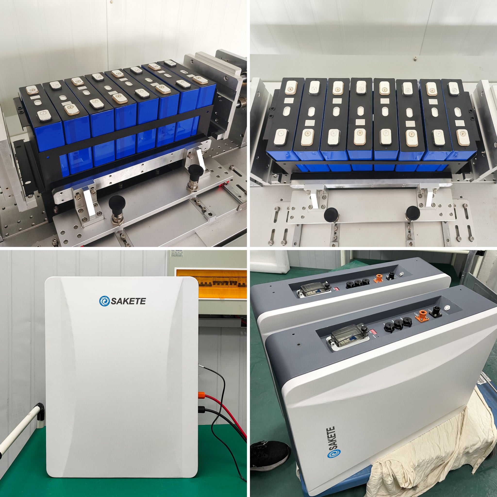 SAKETE Wandspeicher LFP 5-10KWH / LV 51.2V 100/200Ah WIEDERAUFLADBARE LITHIUM-BATTERIE