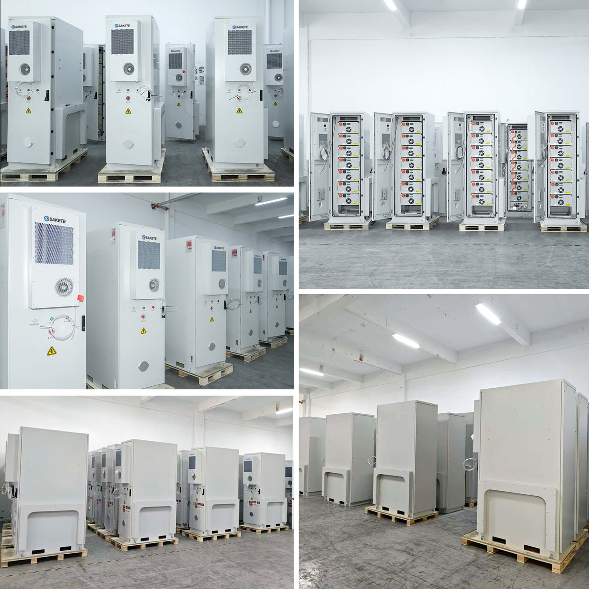 SKTESS72~100(72-86-100kWh) Outdoor‑Batterieschrank LFP‑Speicher Gewerbe‑Industrie Solar‑Speichersystem