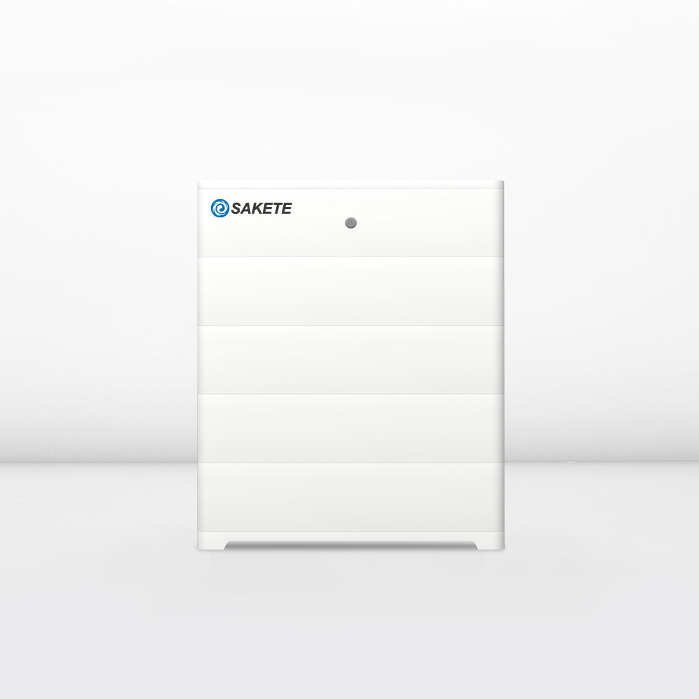 SAKETE Stapelbarer Solarspeicher LFP3000 / HV 57.6V 50Ah Jeder Block WIEDERAUFLADBARE LITHIUM-BATTERIE