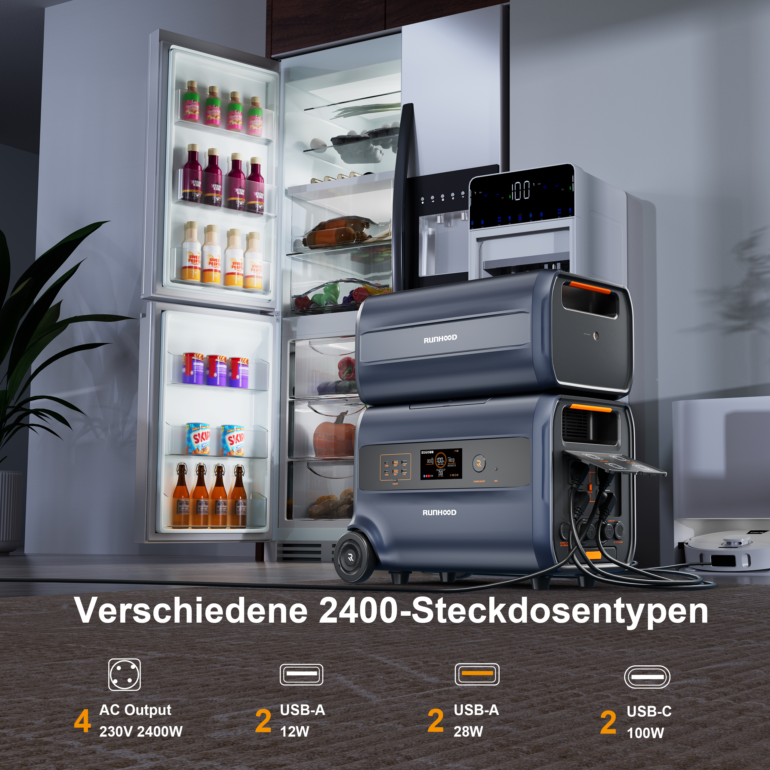 RUNHOOD F2400 (3 IN 1)