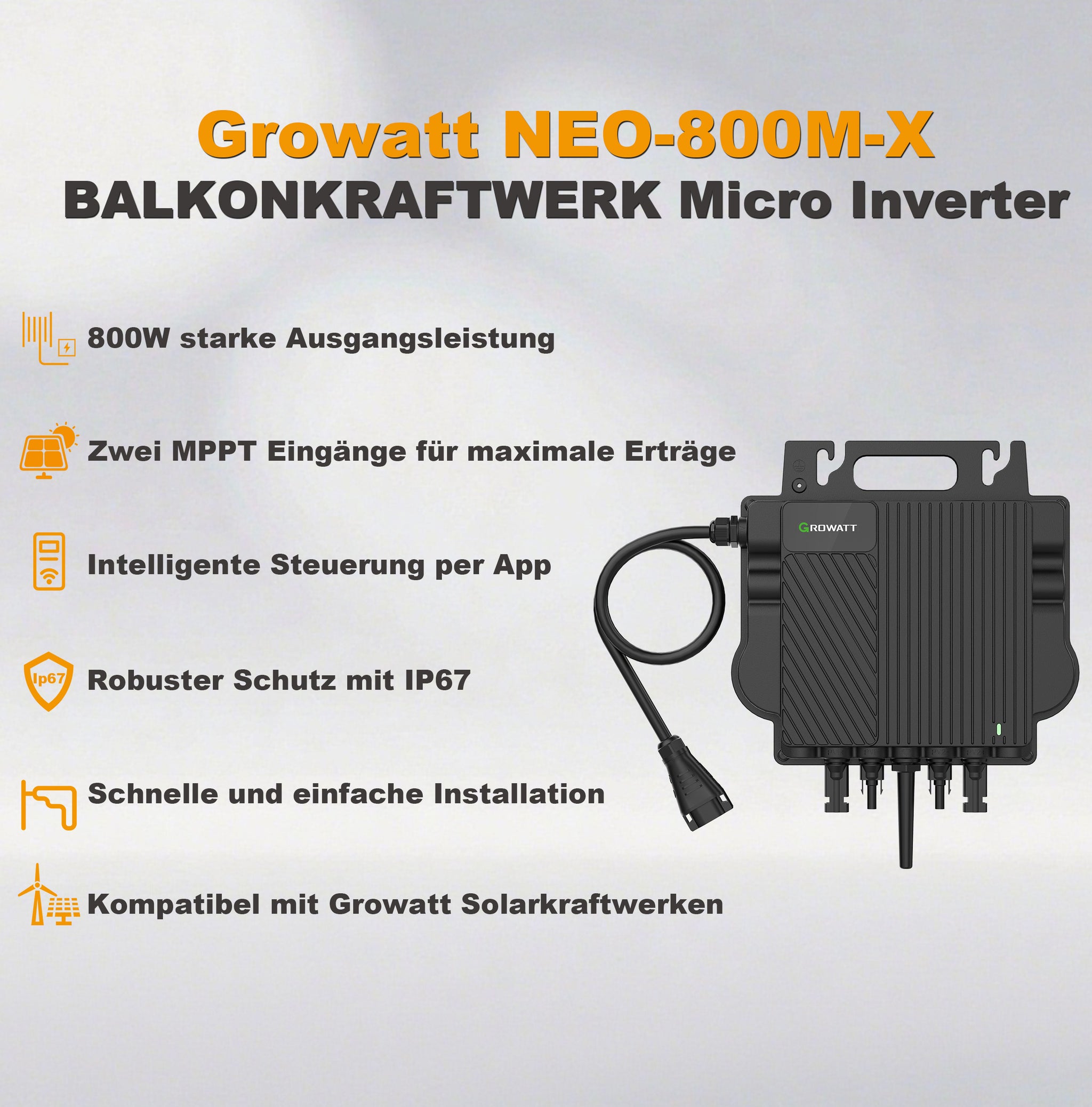 Growatt NEO 800M-X
