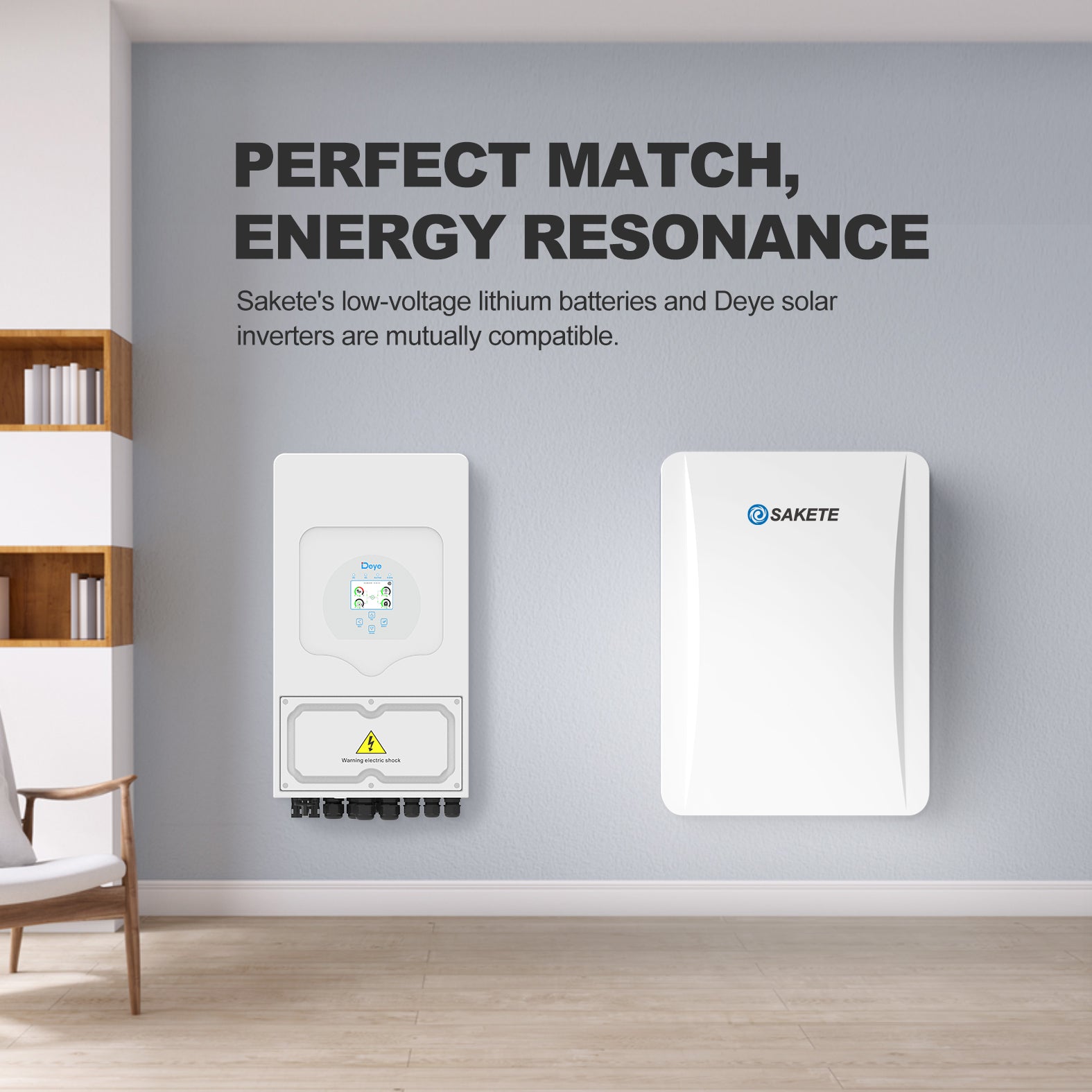 Deye SUN-5K-SG03LP1-EU Hybrid-Wechselrichter 1-Phasig